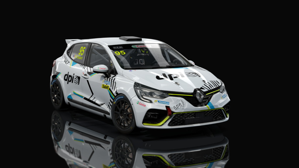 Renault Clio 5 Cup, skin gparacing_95_rostant