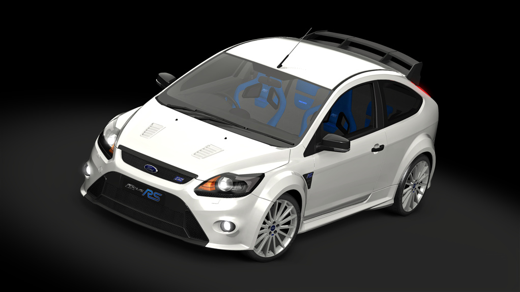 Ford Focus RS MK2, skin 01_Frozen_white2