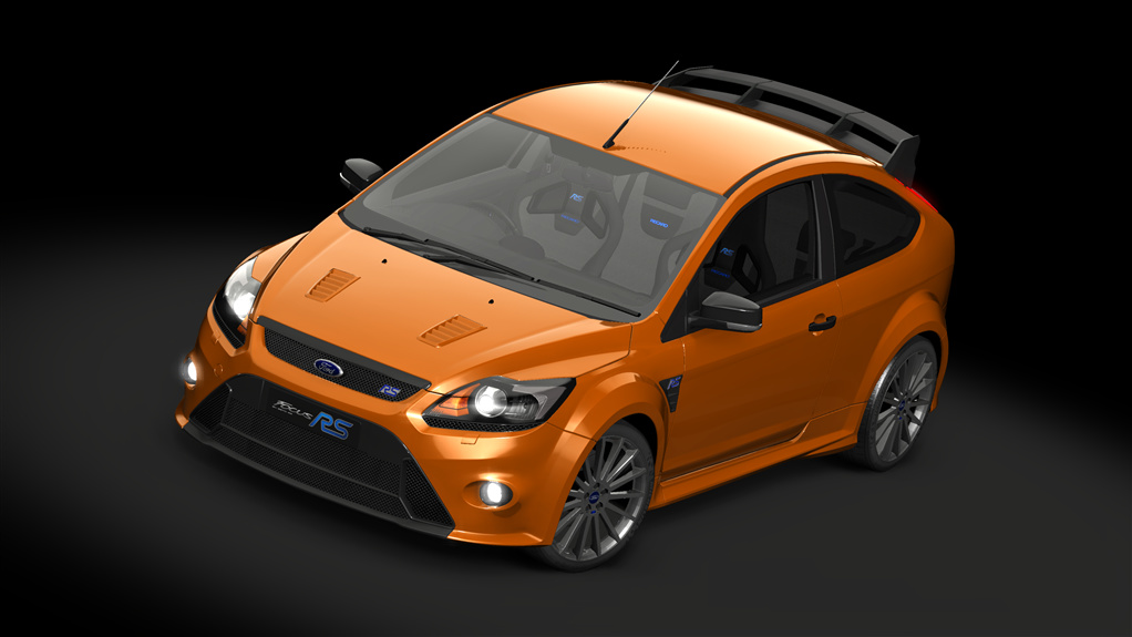 Ford Focus RS MK2, skin 06_Burn_orange