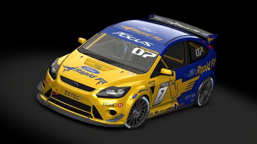 Ford Focus RS MK2 Junior CUP, skin 07_Rapid_Fit