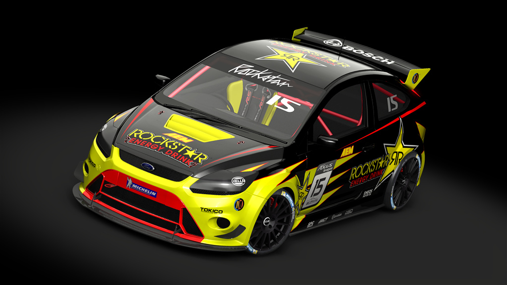 Ford Focus RS MK2 Junior CUP, skin 15_Rockstar