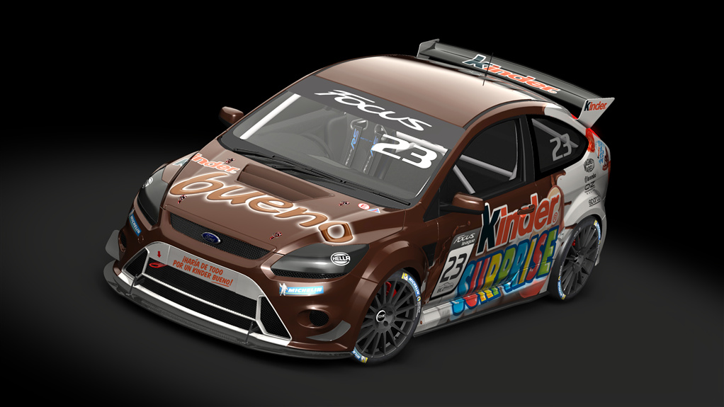 Ford Focus RS MK2 Junior CUP, skin 23_Kinder