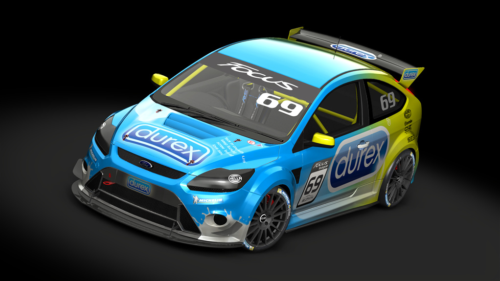 Ford Focus RS MK2 Junior CUP, skin 69_Durex