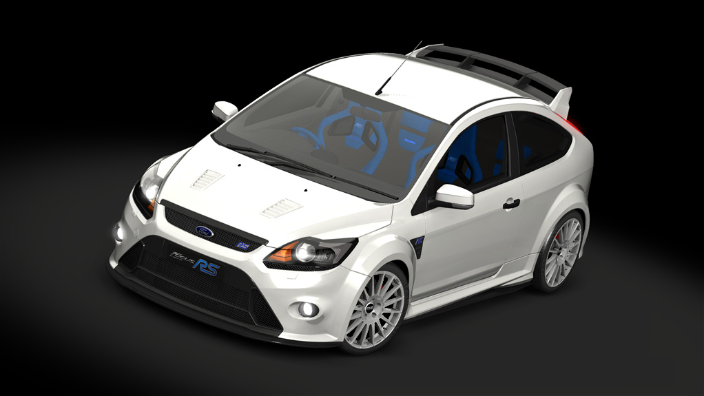 Ford Focus RS MK2 S1, skin 01_Frozen_white