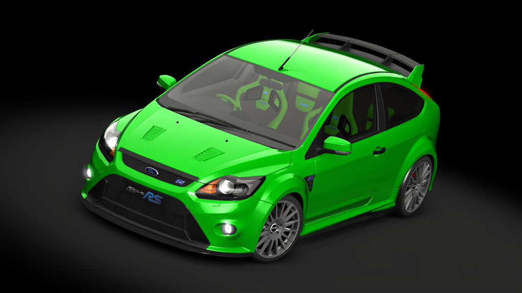 Ford Focus RS MK2 S1, skin 03_Ultimate_green