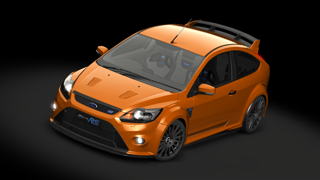 Ford Focus RS MK2 S1, skin 06_Burn_orange