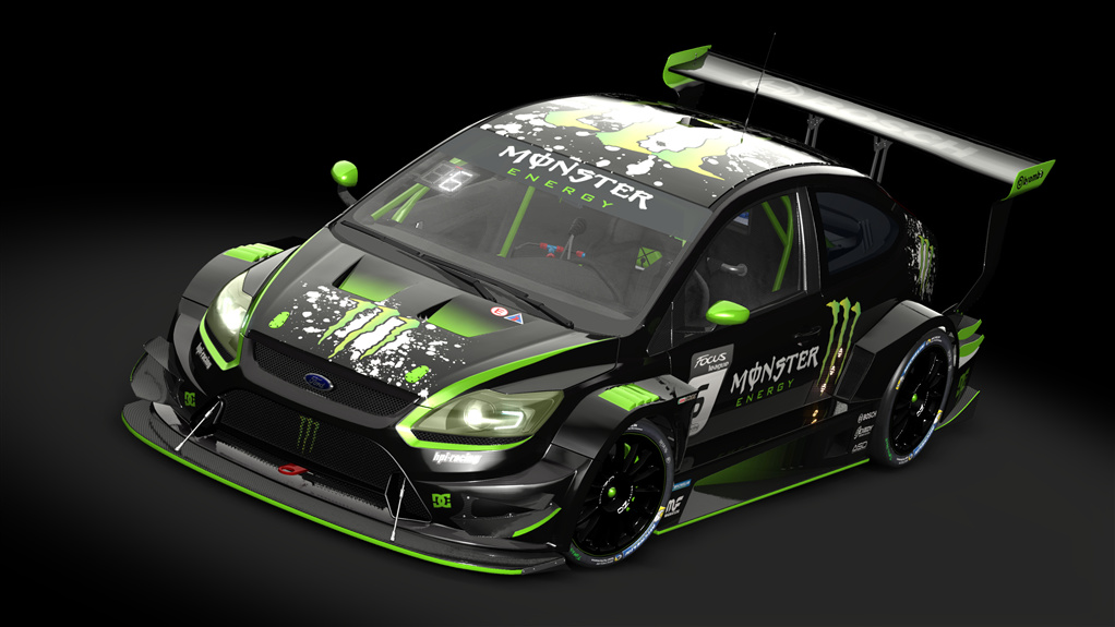 Ford Focus RS MK2 Super CUP, skin 06_Monster_Energy