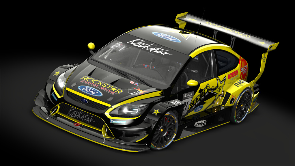 Ford Focus RS MK2 Super CUP, skin 21_Rockstar