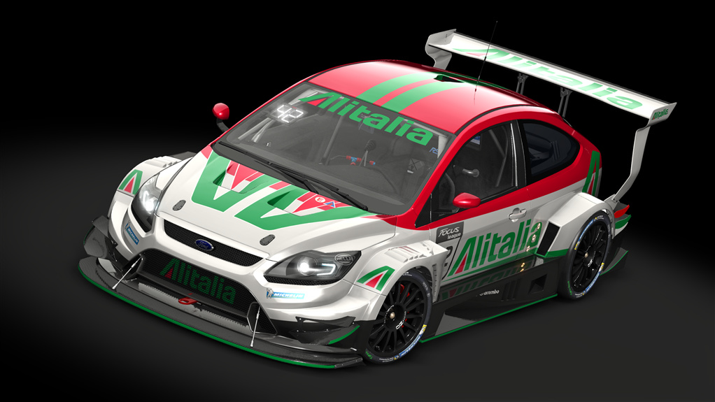 Ford Focus RS MK2 Super CUP, skin 42_Alitalia