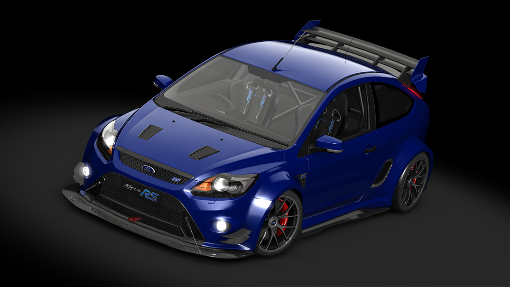 Ford Focus RS MK2 Time Attack, skin 02_Performance_blue