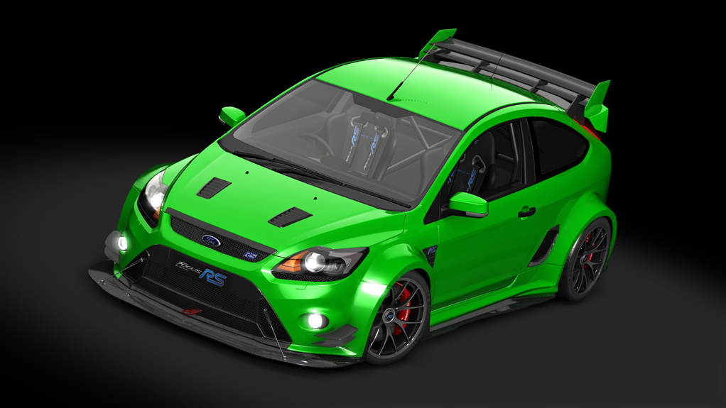 Ford Focus RS MK2 Time Attack, skin 03_Ultimate_green