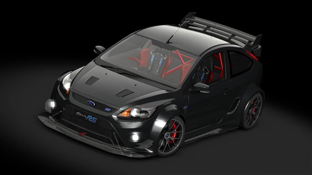 Ford Focus RS MK2 Time Attack, skin 07_Black