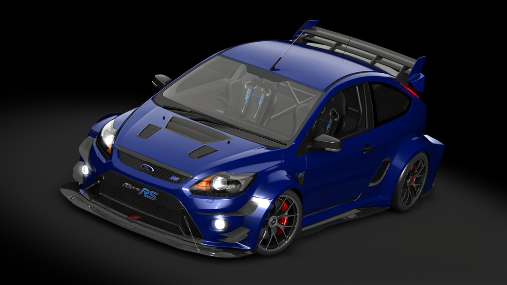 Ford Focus RS MK2 Time Attack Evolution, skin 02_Performance_blue