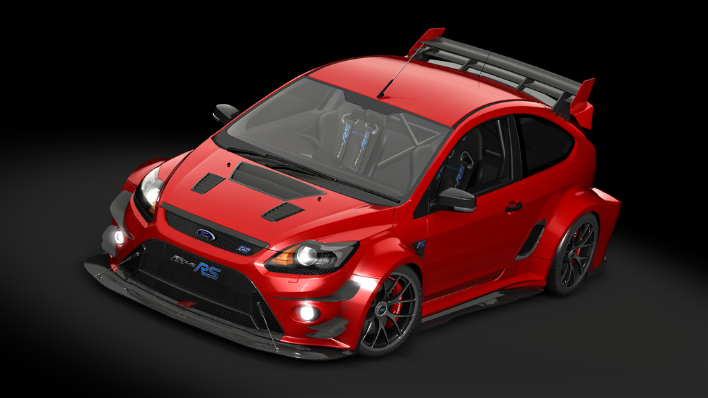 Ford Focus RS MK2 Time Attack Evolution, skin 10_Performance_red