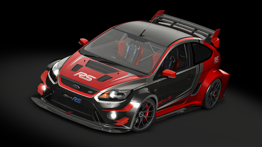 Ford Focus RS MK2 Time Attack Evolution, skin 11_DarkRed_bfr