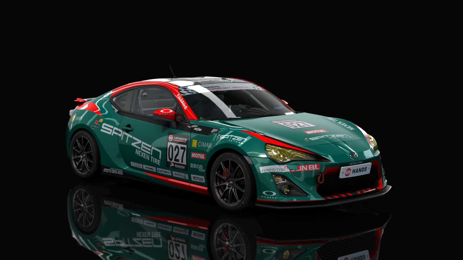 Toyota GT86 Cup, skin 027_Spitzen