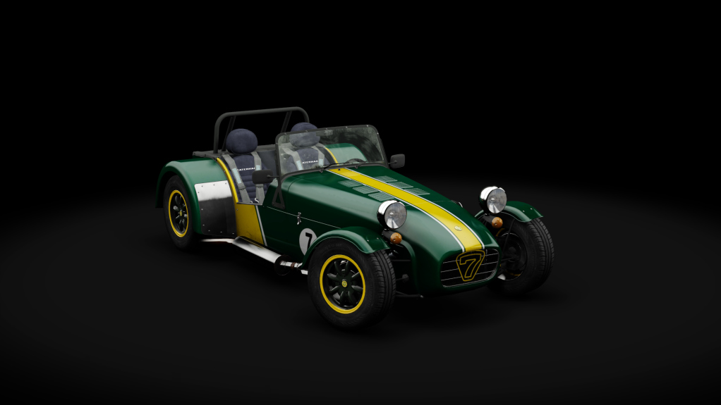 Caterham Super7 1700 Super Sprint LHD, skin f1team