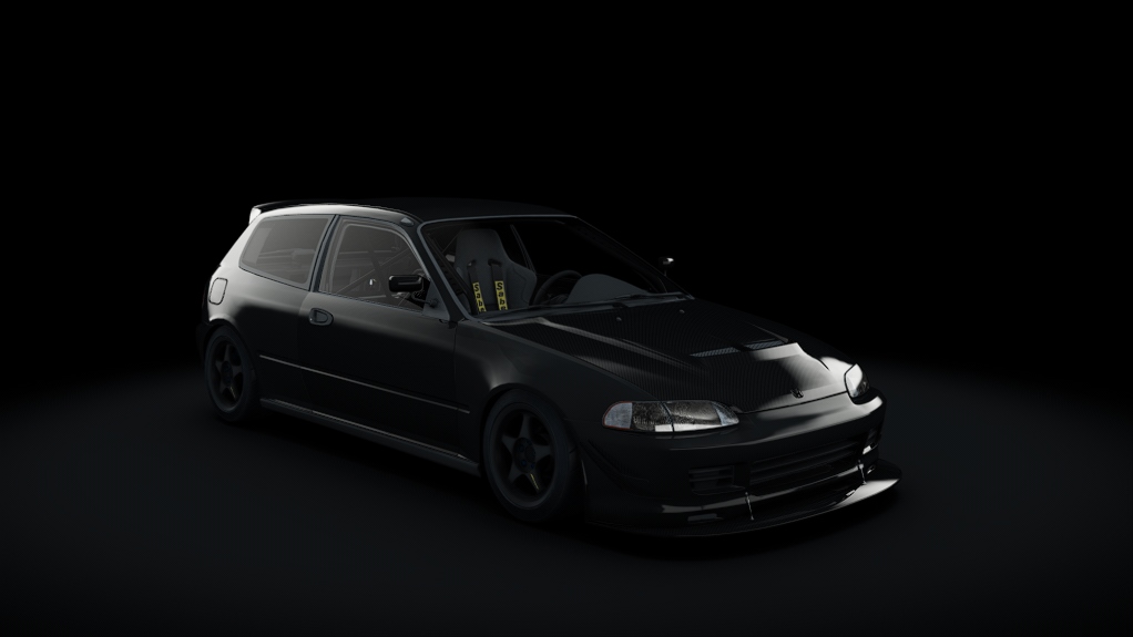 Honda Civic EG6 Track, skin Granada Black Pearl