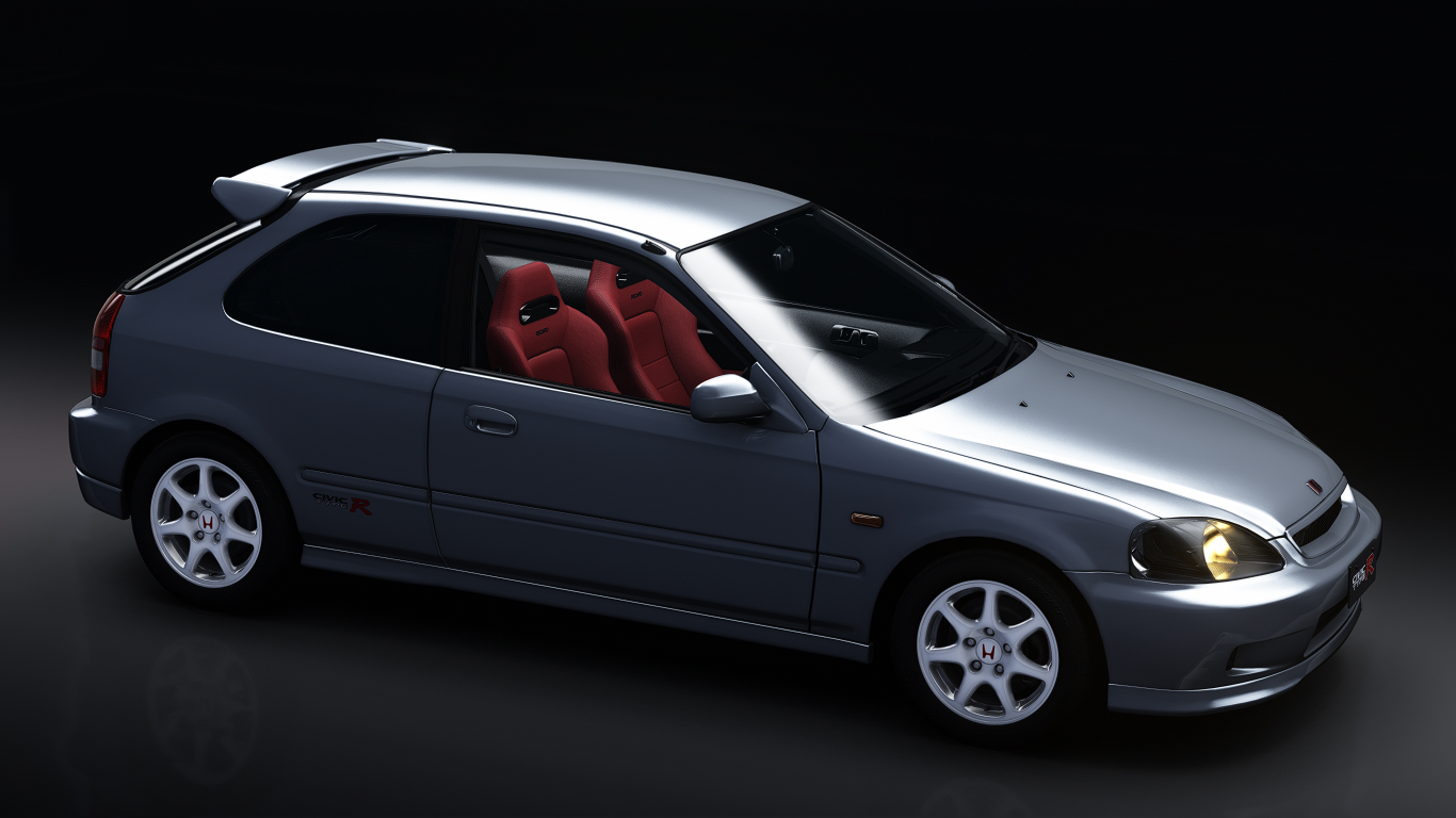 Honda Civic type R (EK9), skin 02_vogue_silver_metallic