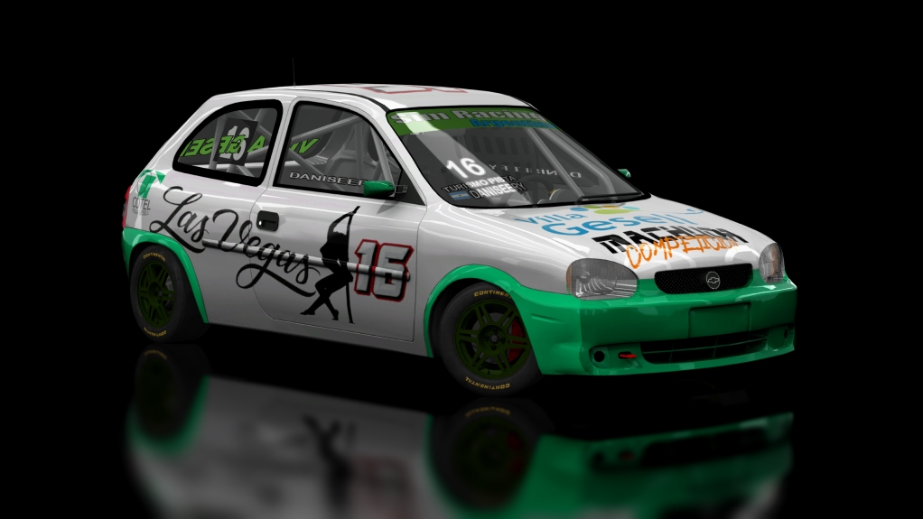 Chevrolet Corsa TP, skin dani_seery