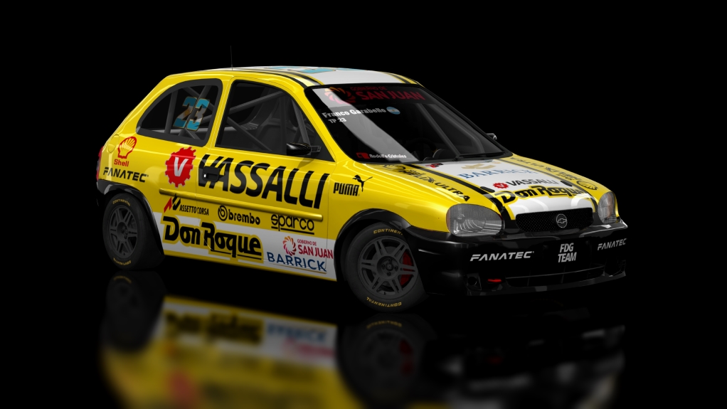 Chevrolet Corsa TP, skin franco_garabello