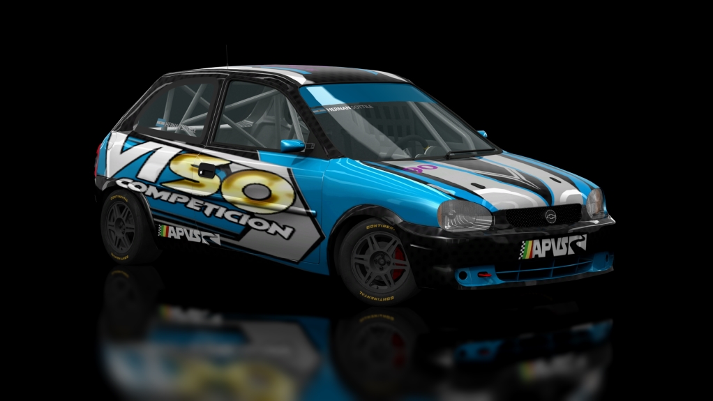 Chevrolet Corsa TP, skin hernan_sottile