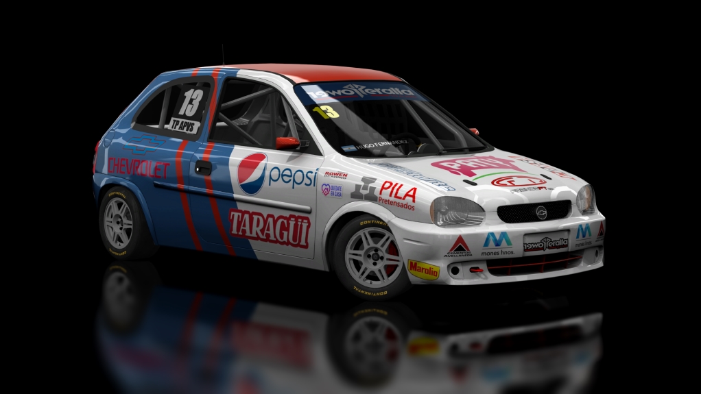 Chevrolet Corsa TP, skin hugo_fernandez