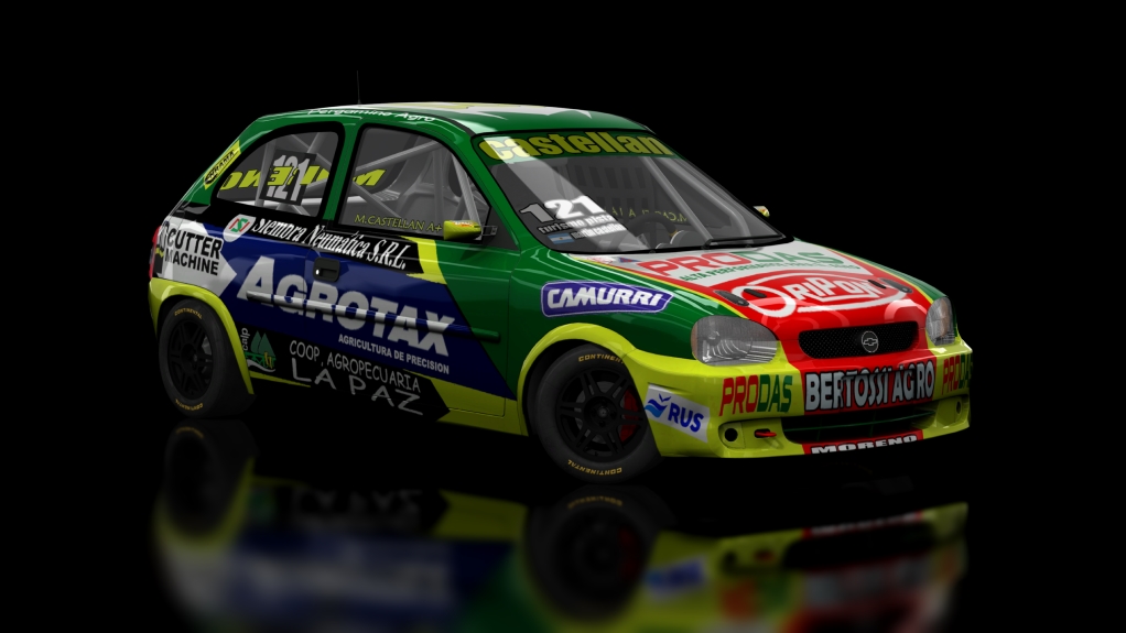 Chevrolet Corsa TP, skin martin_castellan