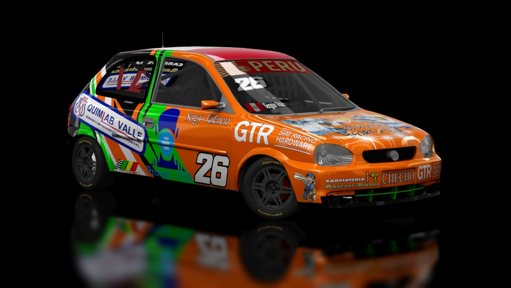 Chevrolet Corsa TP, skin sergio_valencia