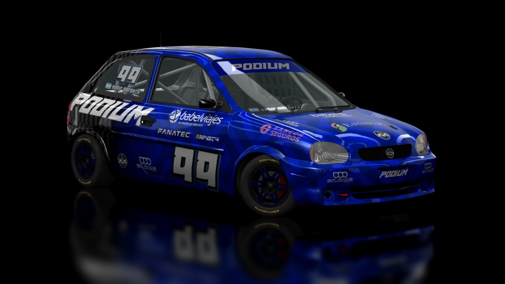 Chevrolet Corsa TP, skin yahir_moronta