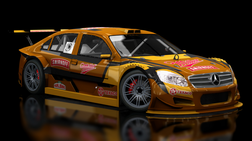 Top Car Mercedes Benz, skin orange_team