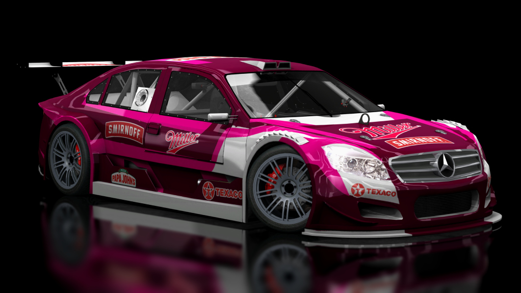 Top Car Mercedes Benz, skin purple_power