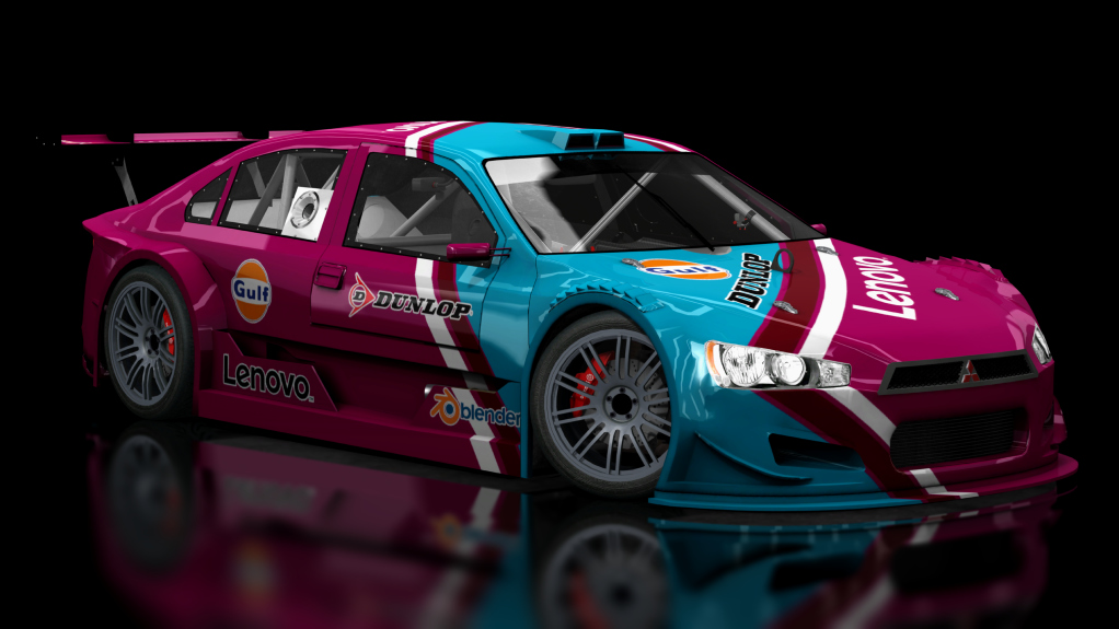 Top Car Mitsubishi Lancer, skin 07