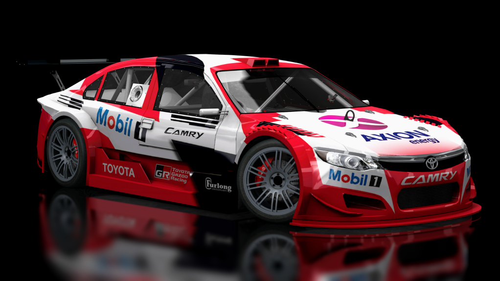 Top Car Toyota Camry, skin toyota_gazoo_racing_argentina