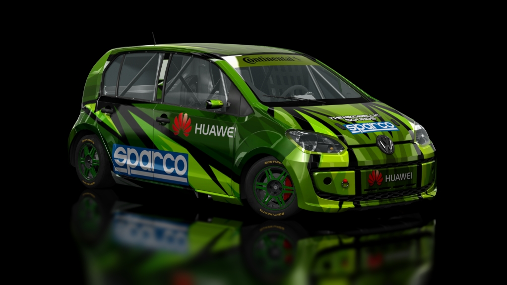 Volkswagen UP TP, skin 02_GreenTuner