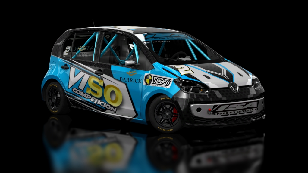 Volkswagen UP TP, skin Franco Garabello