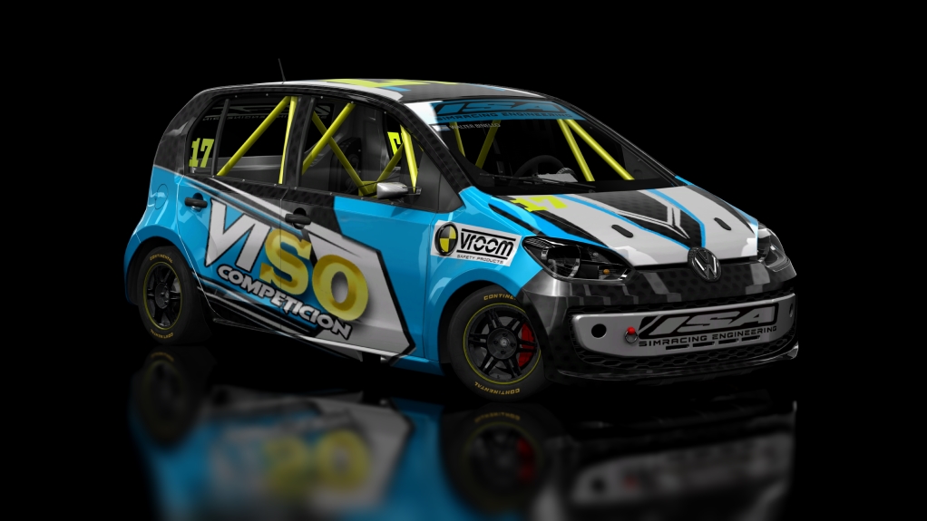 Volkswagen UP TP, skin Walter Binello