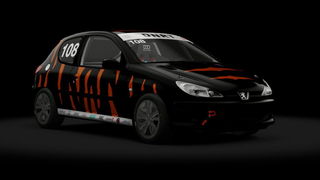 Peugeot 206 GTi Cup, skin 108_Geluk