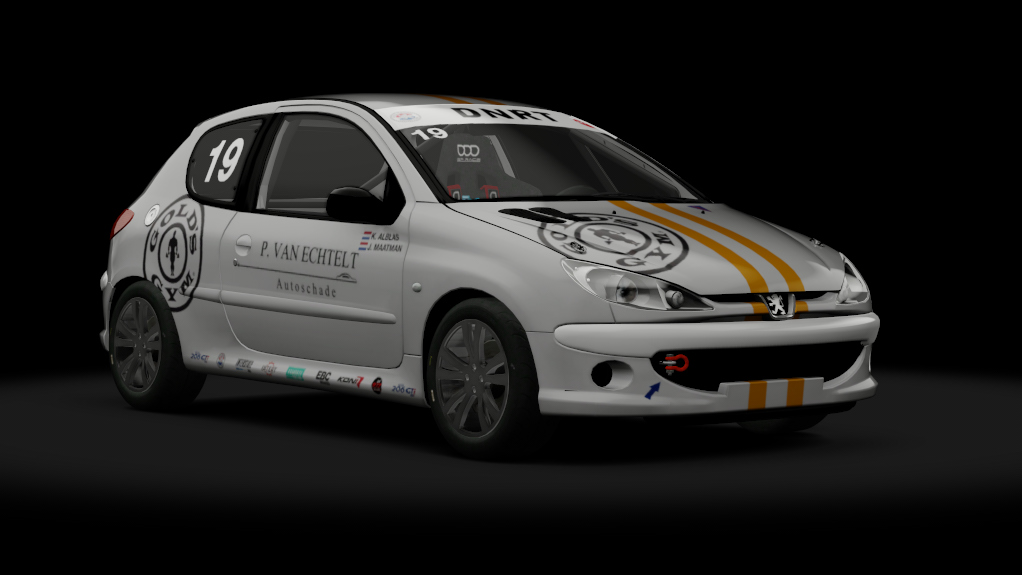 Peugeot 206 GTi Cup, skin 19_Alblas