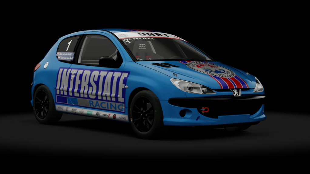 Peugeot 206 GTi Cup, skin 1_Reescar