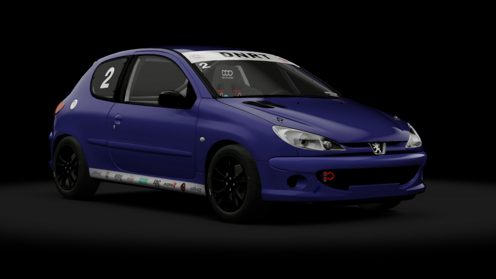 Peugeot 206 GTi Cup, skin 2_Reescar