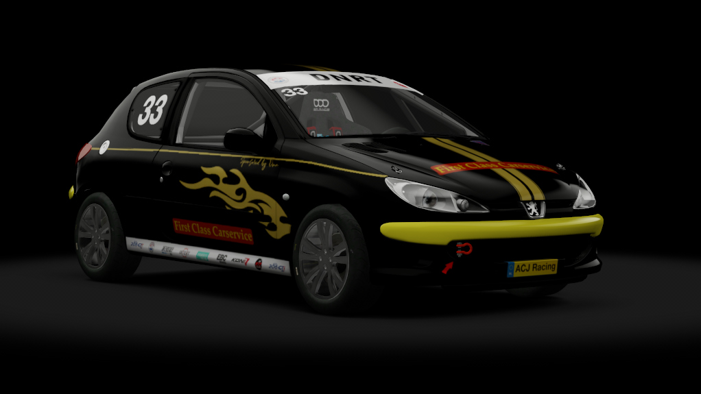 Peugeot 206 GTi Cup, skin 33_AJapin