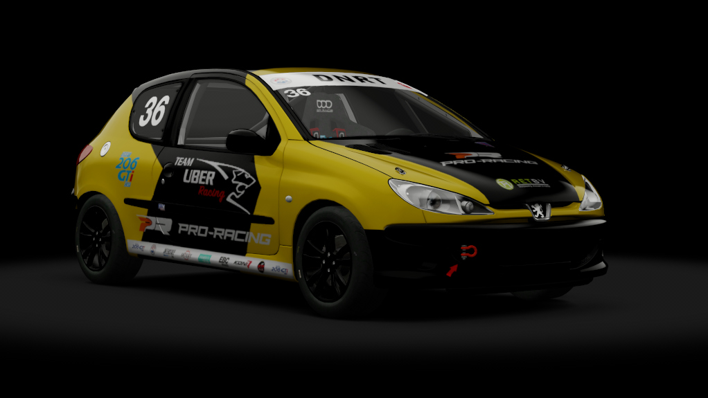 Peugeot 206 GTi Cup, skin 36_Fonseca