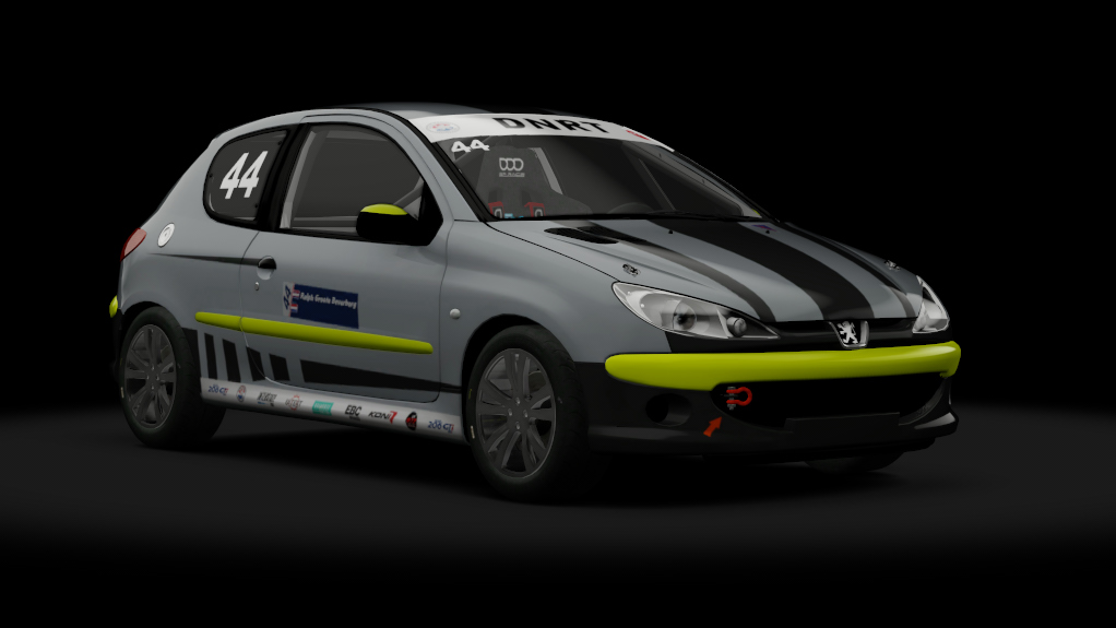 Peugeot 206 GTi Cup, skin 44_GrooteBeverborg