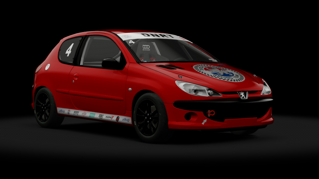 Peugeot 206 GTi Cup, skin 4_Reescar