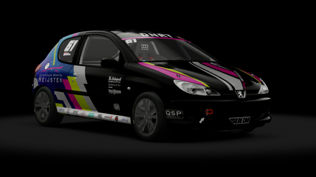 Peugeot 206 GTi Cup, skin 61_Heijstek