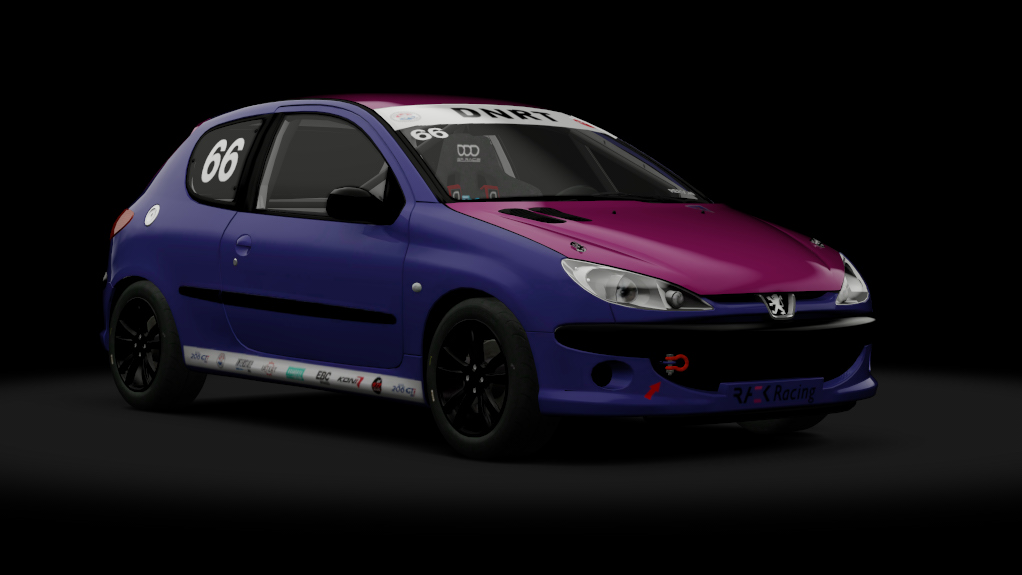 Peugeot 206 GTi Cup, skin 66_RAEK