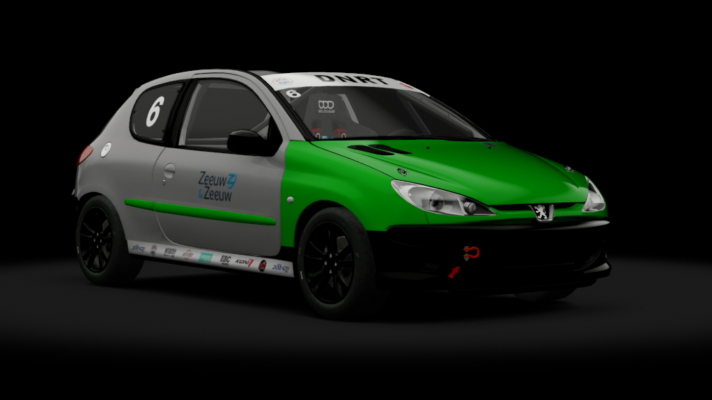 Peugeot 206 GTi Cup, skin 6_vanDijk