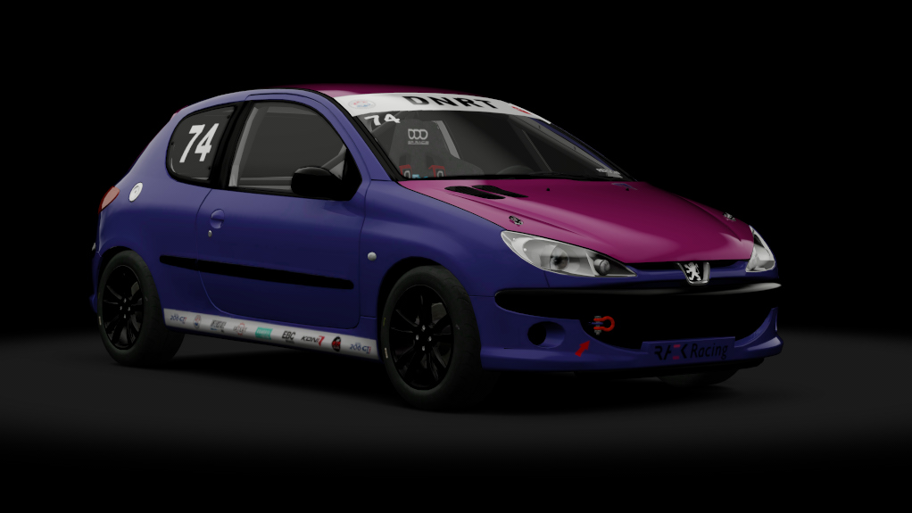 Peugeot 206 GTi Cup, skin 74_RAEK