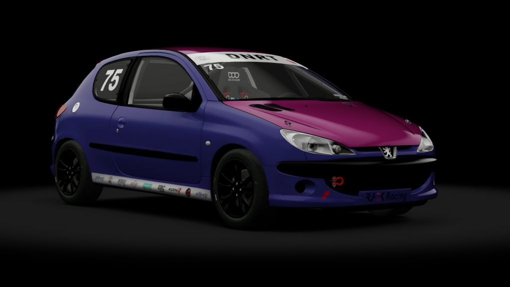 Peugeot 206 GTi Cup, skin 75_RAEK